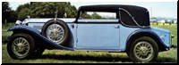 Cabriolet Horch 470 zweit�rig und viersitzig von 1931